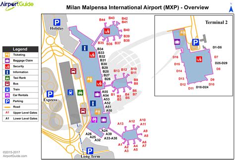 malpensa airport terminal map.